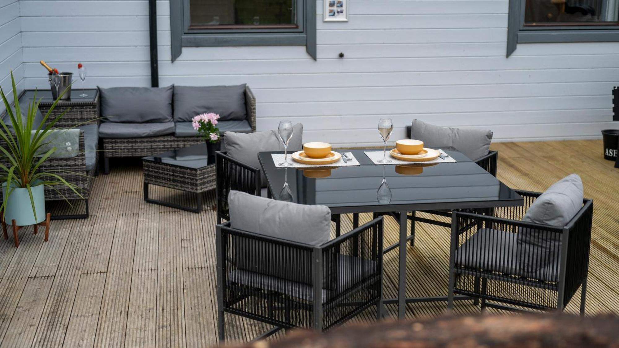 Kinnaird Woodland Lodges Питлохри Екстериор снимка